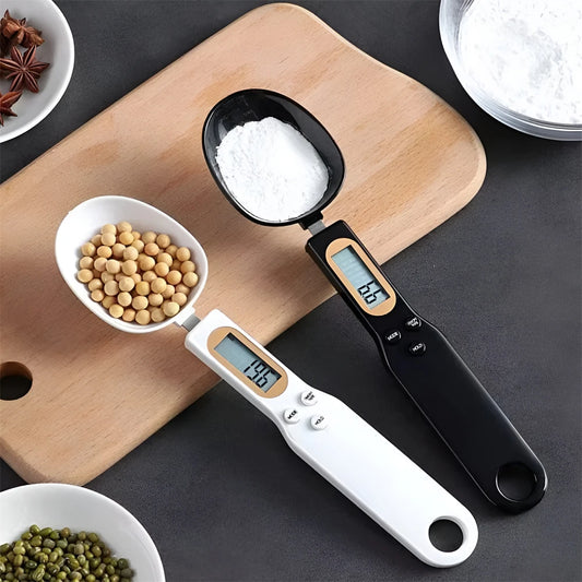Electric Weight Measuring Spoon with LCD Digital Kitchen Scale - eliteva - Pink