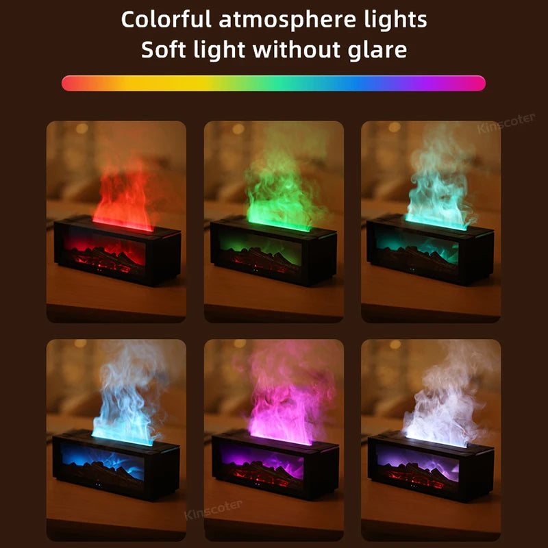Fireplace Air Humidifier - eliteva - White